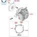 new transmission a6gf1 at-6 l4fa g4fd hyundai kia 2015-18